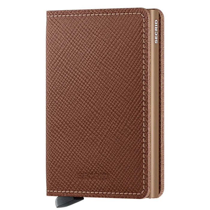 SECRID SLIMWALLET PORTEMONNEE - SAFFIANO CARAMEL