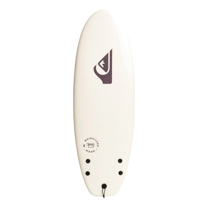 QUIKSILVER SOFTBOARD GROM 58" KIDS SURFBOARD - WHITE