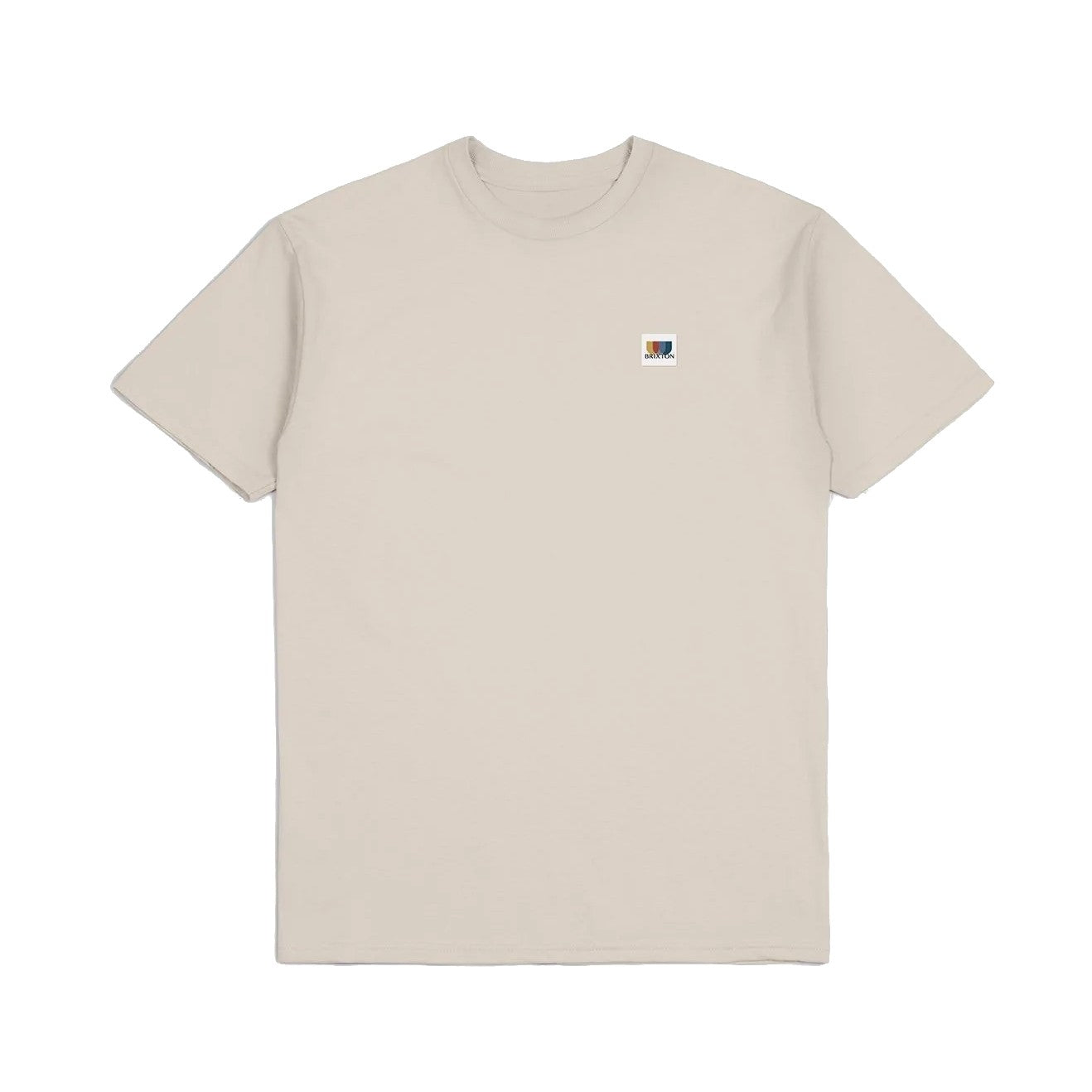 BRIXTON ALTON SHORT SLEEVE STANDARD T-SHIRT - CREAM