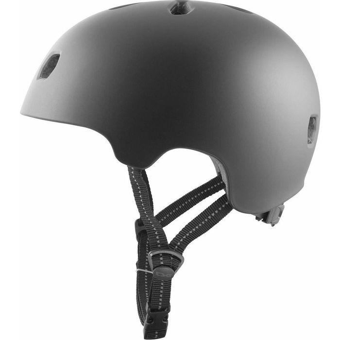 TSG HELMET META SOLID - SATIN BLACK