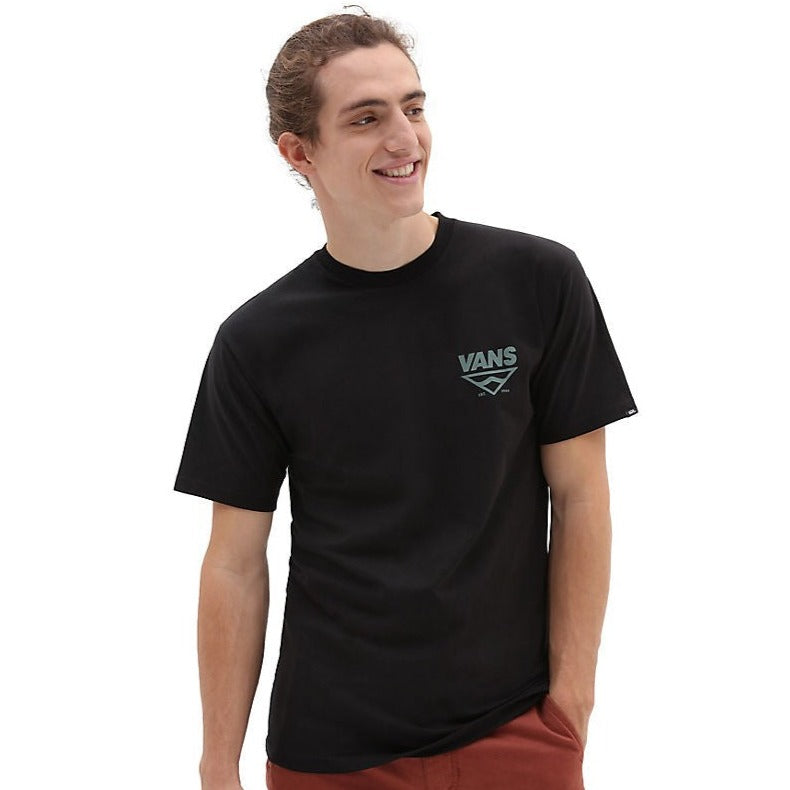 VANS SHAPER TYPE KURZÄRMELIGES T-SHIRT - SCHWARZ