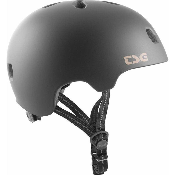 TSG HELMET META SOLID - SATIN BLACK