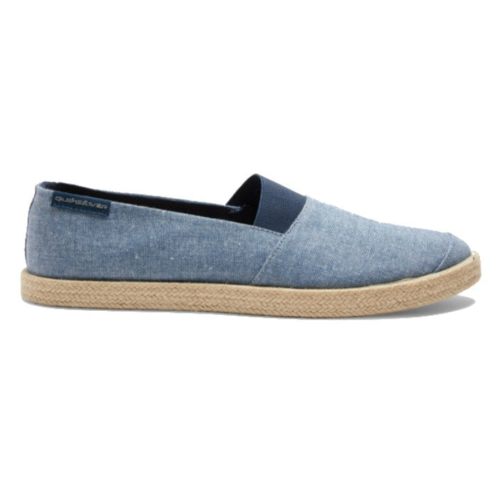 QUIKSILVER ESPADRILLED SCHOENEN - BLUE/WHITE/BLUE