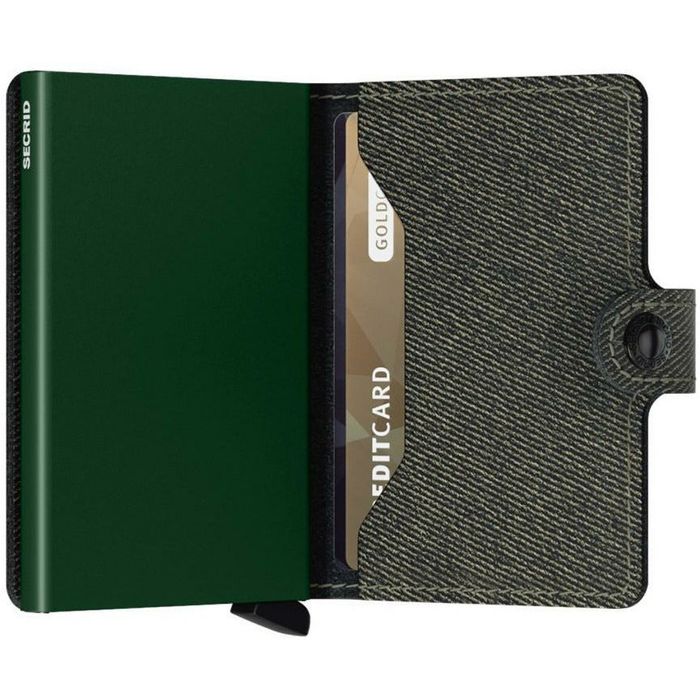 SECRID MINIWALLET PORTEMONNEE - TWIST GREEN