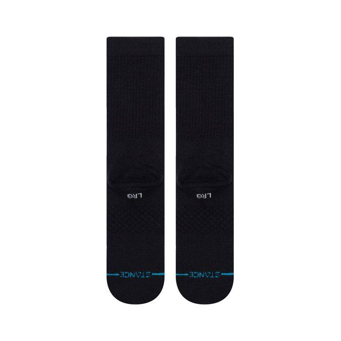 STANCE ICON CREW SOCKEN – SCHWARZ/WEISS