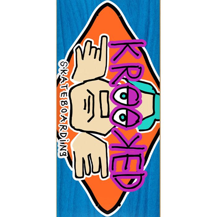 KROOKED ARKETYPE 7.75" SKATEBOARD DECK