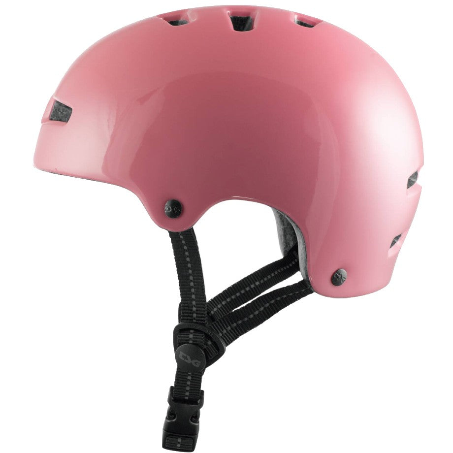 TSG NIPPER MINI SOLID COLOR HELM (KIDS) - GLOSS BABY PINK