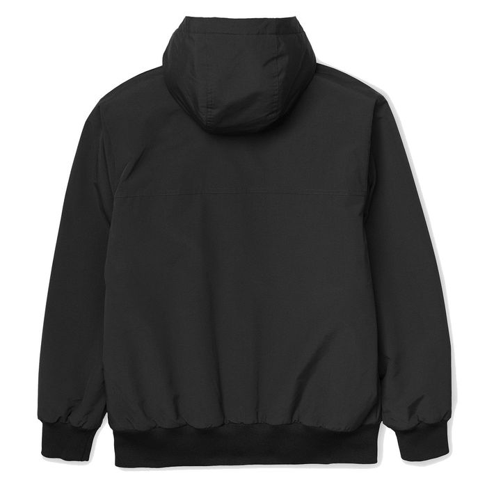 CARHARTT WIP HOODED SAIL JAS - BLACK/WHITE