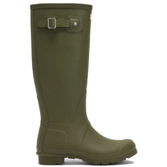 HUNTER ORIGINAL FOREST TALL WELLINGTON REGENSTIEFEL FÜR DAMEN – OLIVENGRÜN