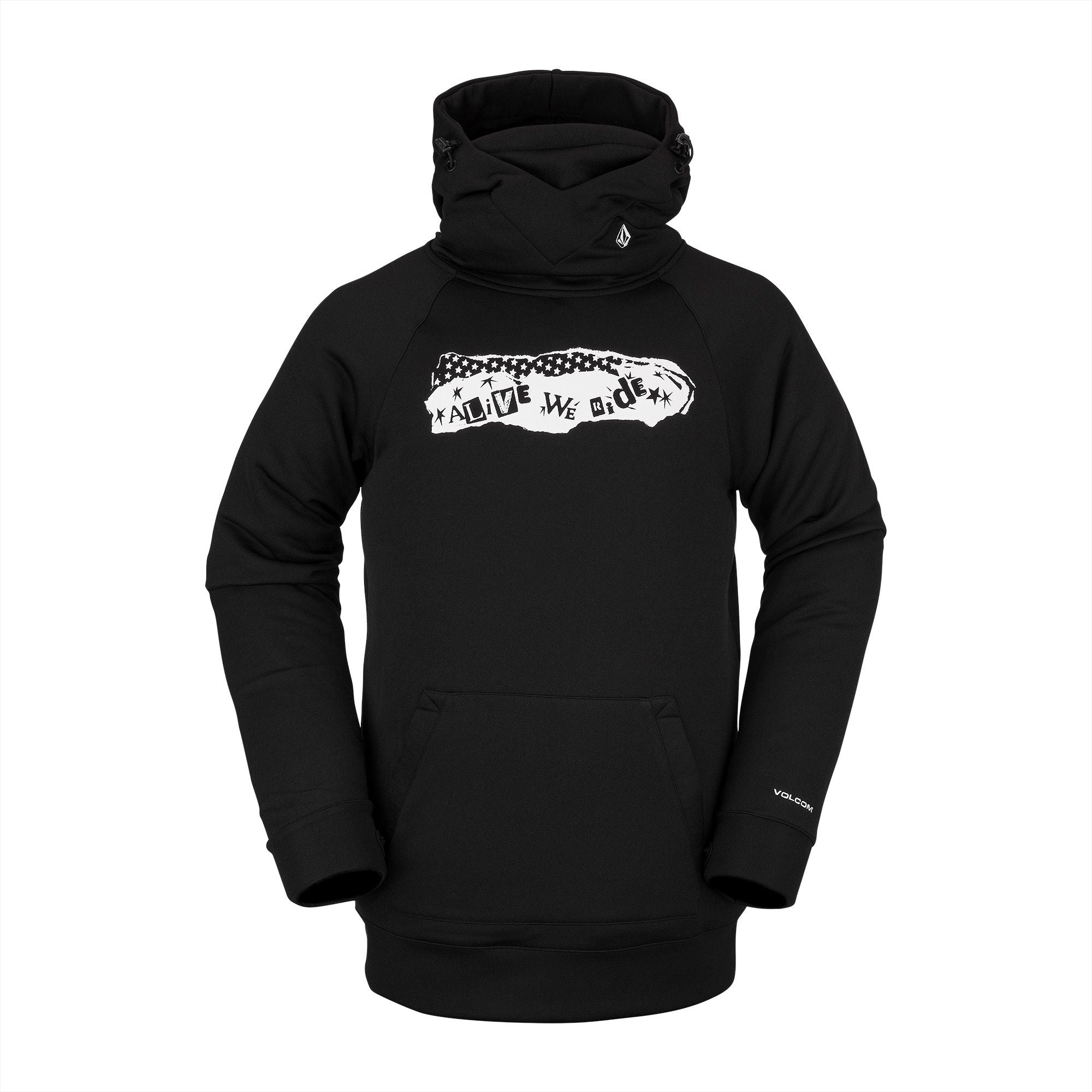 VOLCOM HYDRO RIDING HOODIE – SCHWARZ