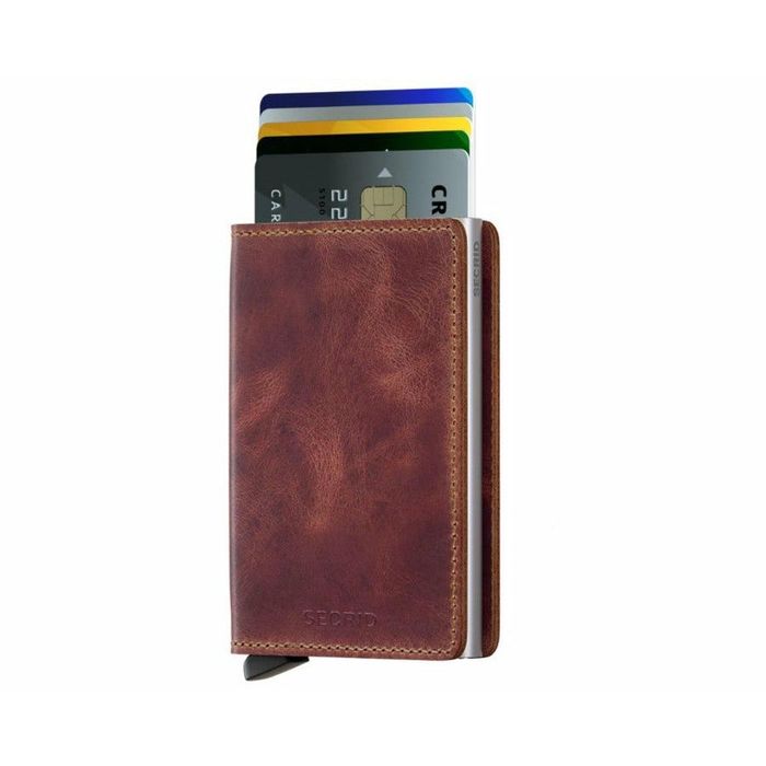 SECRID SLIMWALLET GELDBÖRSE – VINTAGE BRAUN