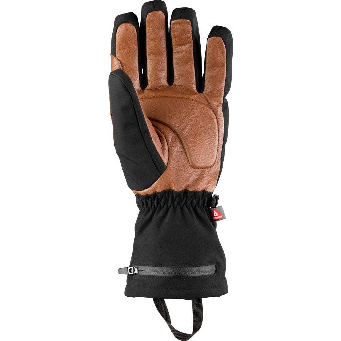 HEATX BEHEIZTE OUTDOOR-HANDSCHUHE (WINTERSPORT) – SCHWARZ/BRAUN