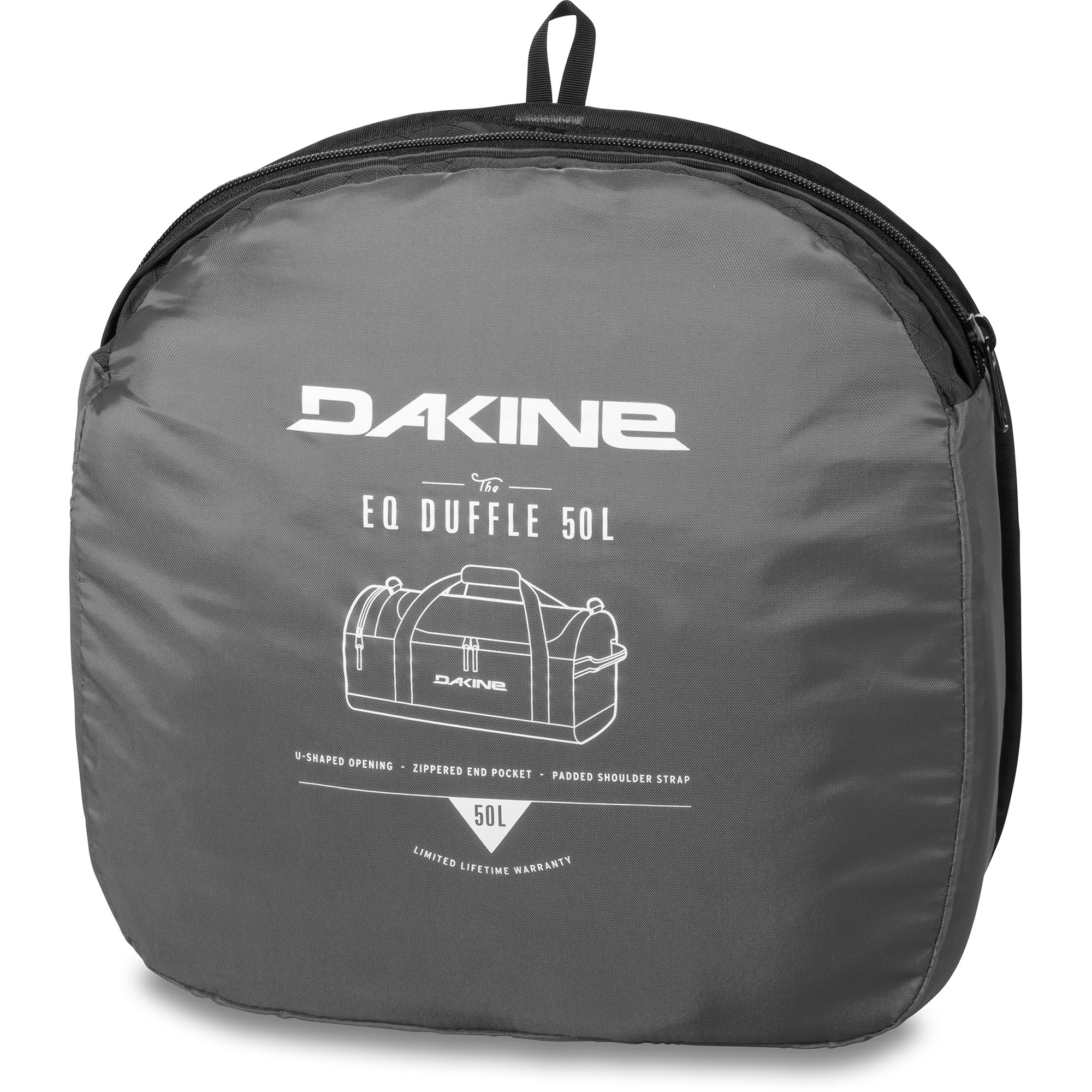 DAKINE EQ DUFFLE 50L REISETASCHE – CARBON