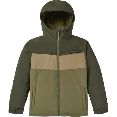 BURTON BOY'S ROPEDROP JAS - FOREST NIGHT/MARTINI OLIVE/KELP