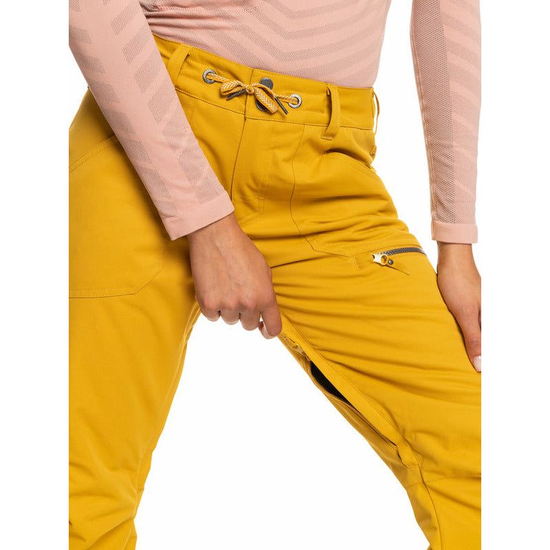 ROXY NADIA INSULATED SNOWBOARD PANTS - HONEY