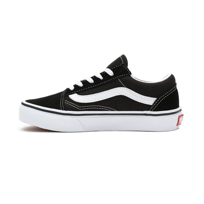 VANS OLD SKOOL KINDERSCHUHE (KINDER 4–8 JAHRE) – SCHWARZ/TRUE WHITE