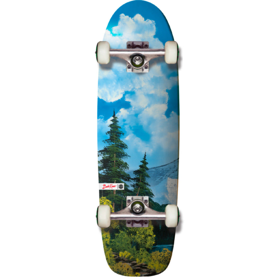 ELEMENT HAPPY CLOUD 8,875" M SKATEBOARD KOMPLETT - SORTIERT