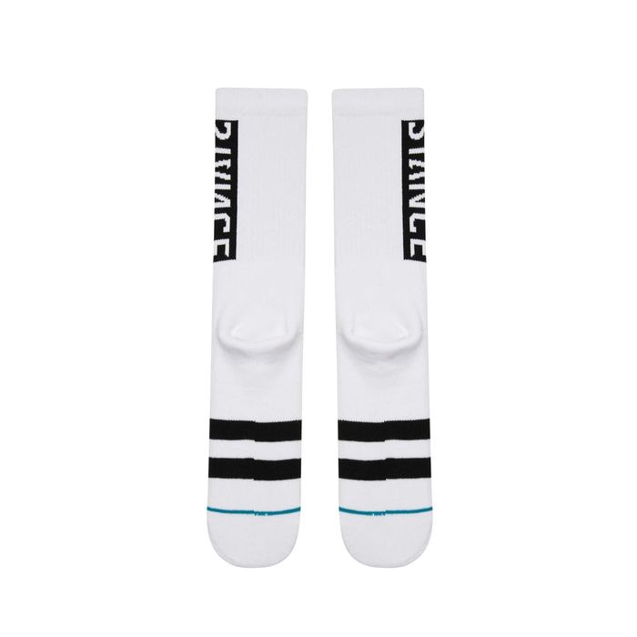 STANCE OG CREW SOCKEN – WEISS