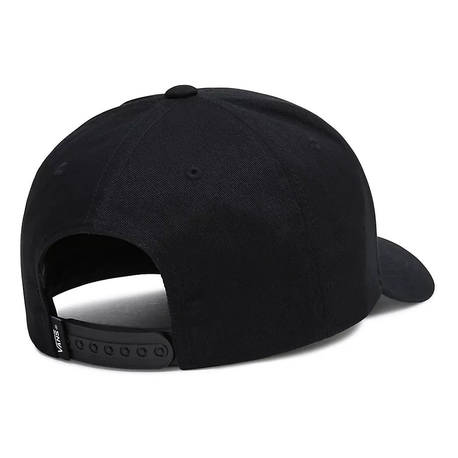 VANS BOXED STRUCTURED JOCKEY CAP - BLACK