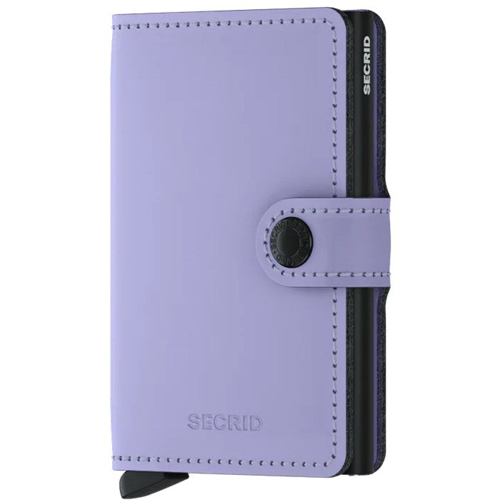 SECRID MINIWALLET WALLET - MATTE LILAC-BLACK