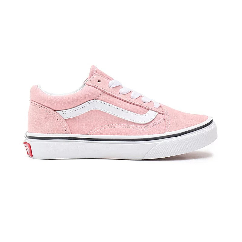 VANS OLD SKOOL SCHOENEN (KIDS 4-8) - POWDER PINK/TRUE WHITE