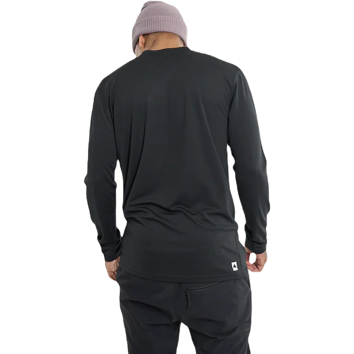 BURTON BRAND ACTIVE LONG SLEEVE THERMOSHIRT - TRUE BLACK