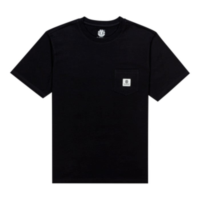 ELEMENT BASIC POCKET T-SHIRT - FLINT BLACK