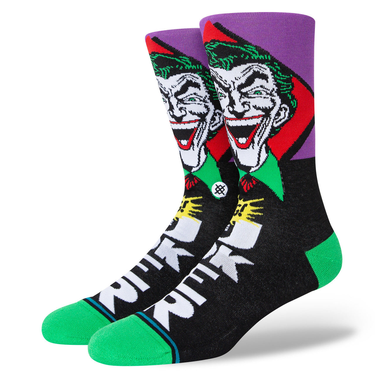 STANCE JOKER COMIC CREW SOKKEN - BLACK