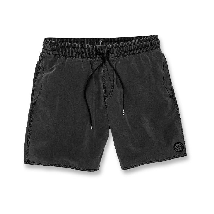 VOLCOM CENTER TRUNK 17" BADEHOSE - SCHWARZ