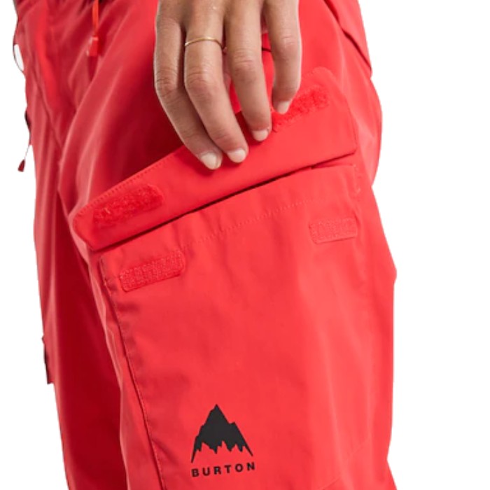 BURTON W GLORIA GORE-TEX 2L SNOWBOARDBROEK - TOMATO