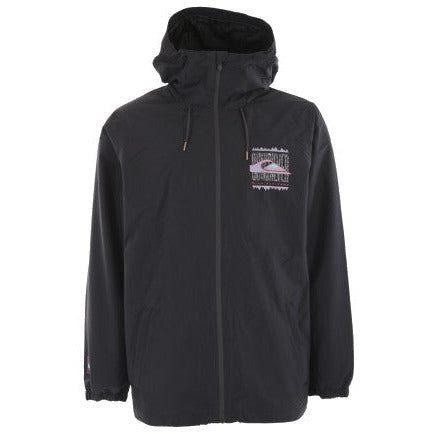 QUIKSILVER HIGH IN THE HOOD WINTERJAS - TRUE BLACK