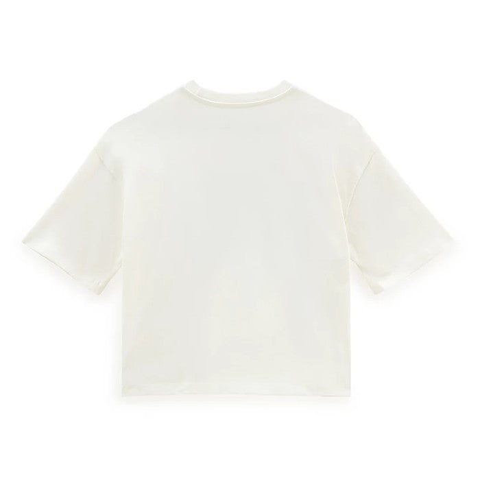 VANS WYLD VEE RELAXED BOXY T-SHIRT - WHITE