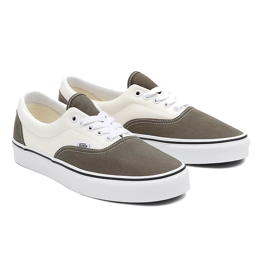 VANS UTILITY POP ERA SHOES - BLANC DE BLANC/KHAKI