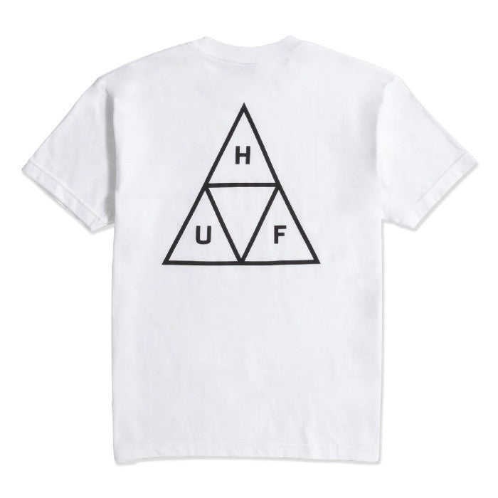 HUF SET TRIPLE TRIANGLE SHORT SLEEVE T-SHIRT - WHITE