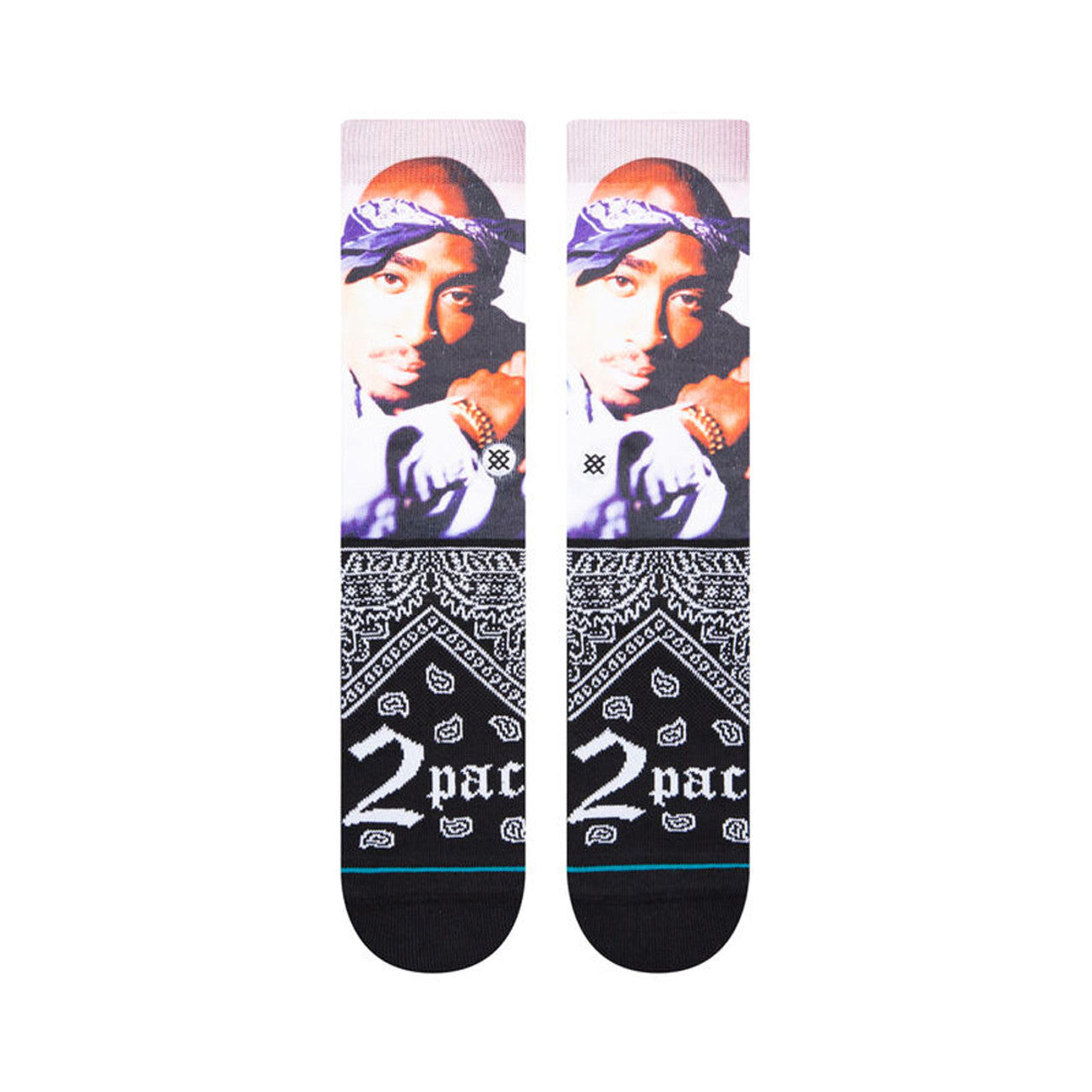 STANCE MAKAVELI CREW SOCKEN – SCHWARZ