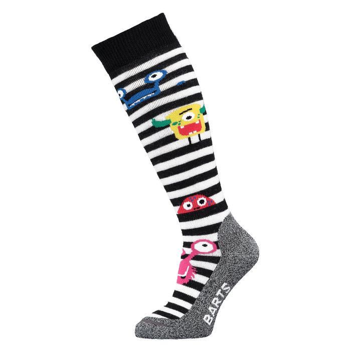 BARTS MONSTERS WINTER SPORTS SOCKS KIDS - BLACK