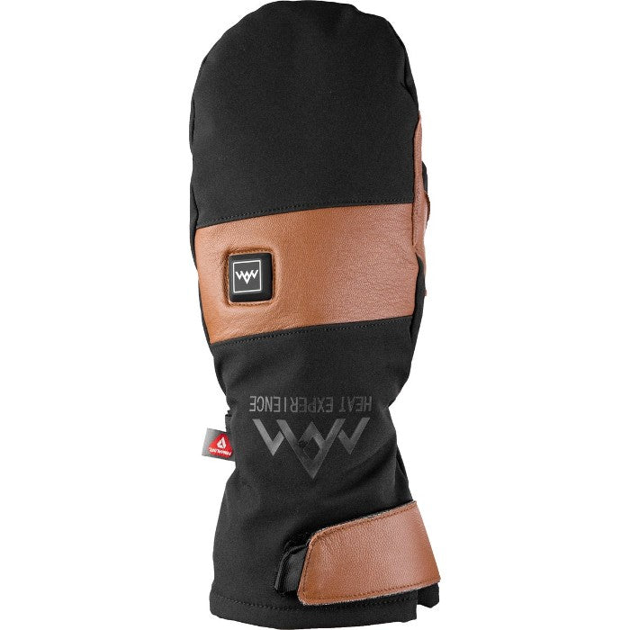 HEATX BEHEIZTE OUTDOOR (WINTERSPORT)-FÄUSTLINGE – SCHWARZ/BRAUN