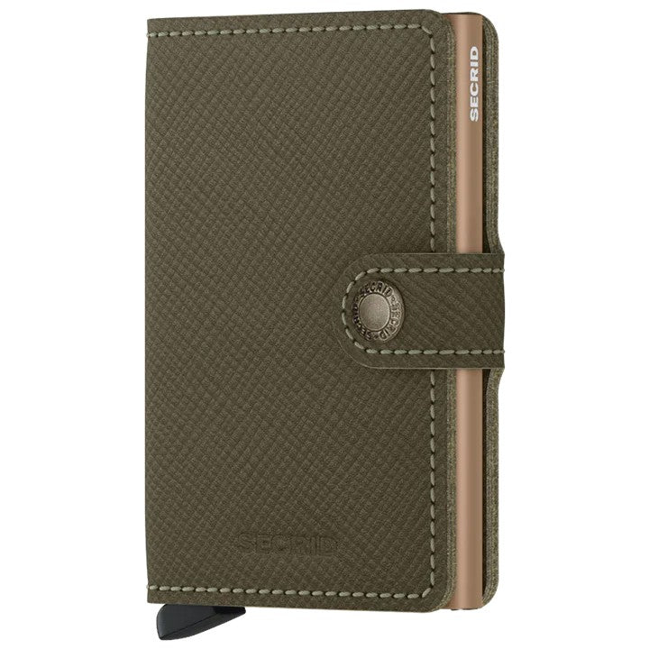 SECRID MINIWALLET PORTEMONNEE - SAFFIANO OLIVE