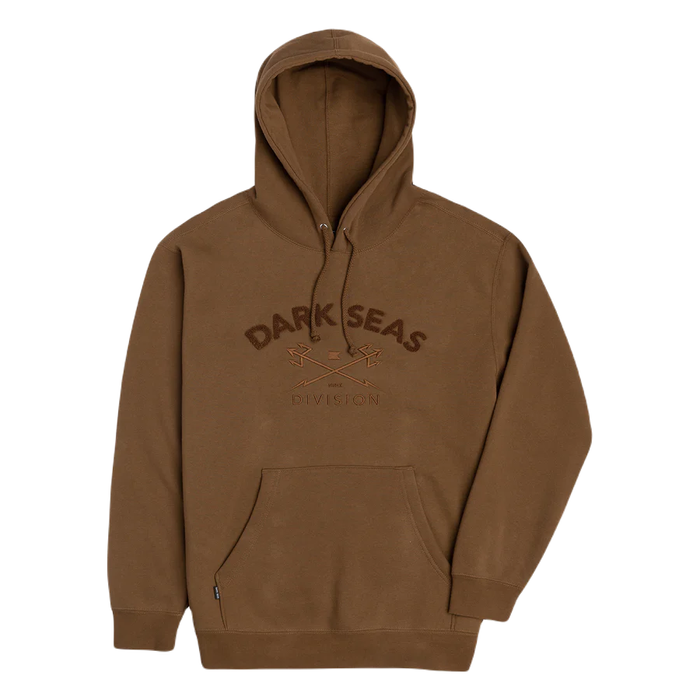 DARK SEAS SCRIPPS CUSTOM FLEECE HOODIE – BRAUN