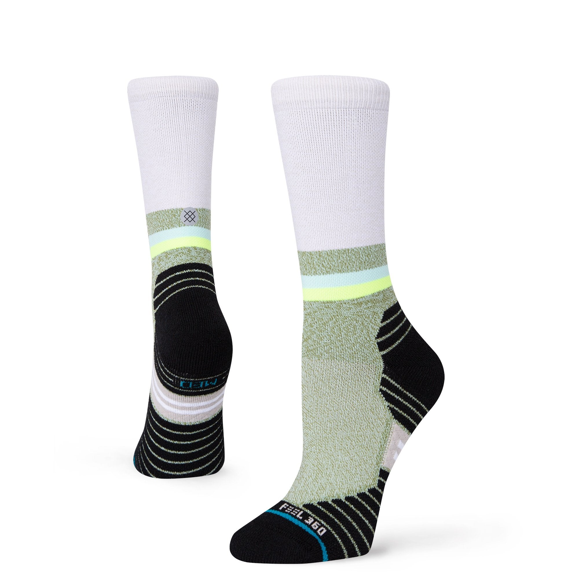 STANCE REVIVE CREW SOCKEN – GRÜN