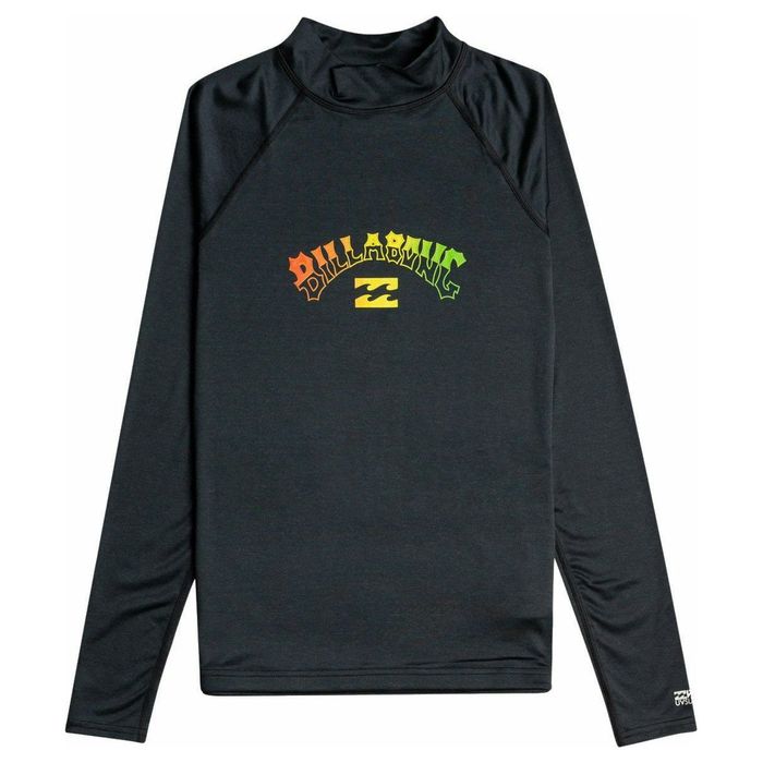 BILLABONG ARCH UPF 50 LONG SLEEVE RASH GUARD - BLACK