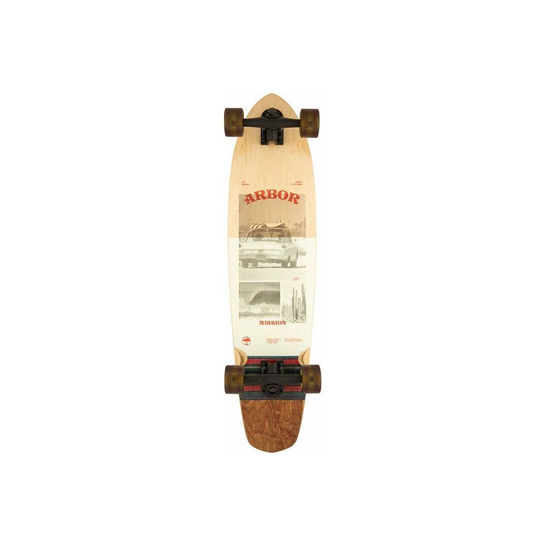 ARBOR PERFORMANCE 8.625" LONGBOARD COMPLETE PHOTO MISSION