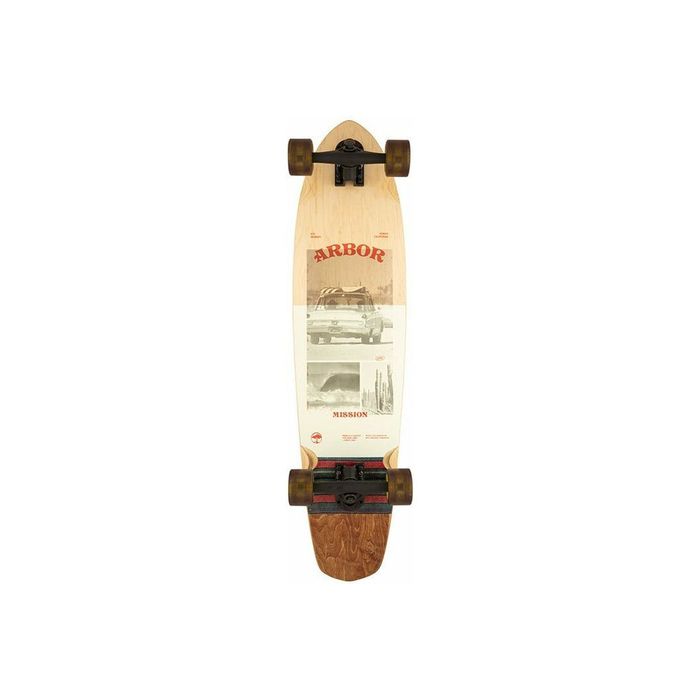 ARBOR PERFORMANCE  8.625" LONGBOARD COMPLETE PHOTO MISSION