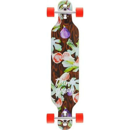 BTFL YUVA 8,3" x 38" DROPTHROUGH CRUISER LONGBOARD KOMPLETT