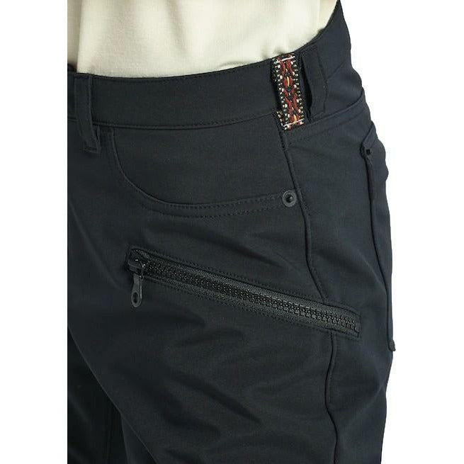 BURTON IVY UNDER-BOOT SNOWBOARD PANTS - TRUE BLACK