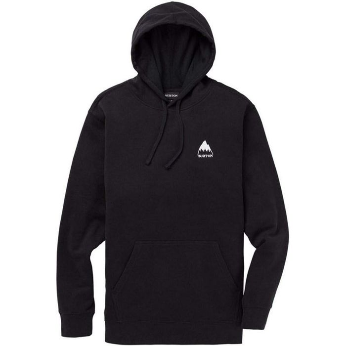 BURTON MOUNTAIN PULLOVER HOODIE - TRUE BLACK