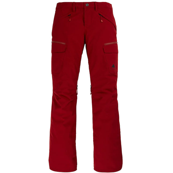 BURTON WOMEN'S GLORIA STRETCH INSULATED SNOWBOARDBROEK - SUN DRIED TOMATO