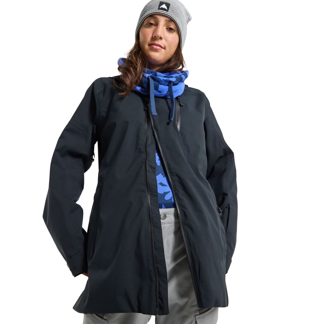 BURTON DAMEN PYNE SKI-/SNOWBOARDJACKE – ECHTES SCHWARZ