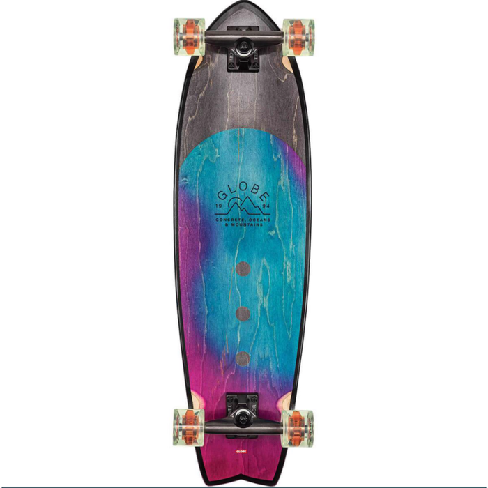 GLOBE CHROMANTIC 9.5" x 33" CRUISER COMPLETE - WASHED AQUA