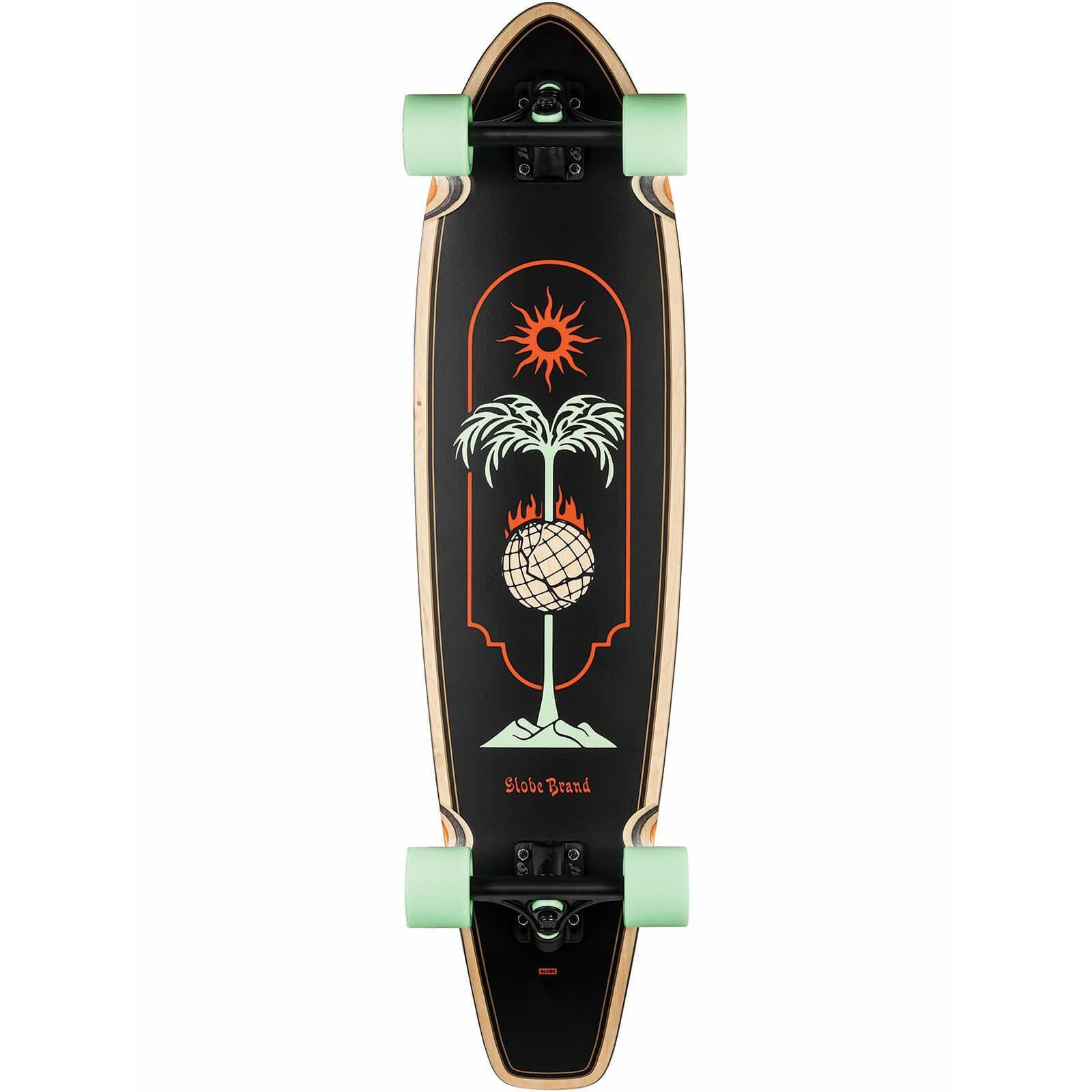 GLOBE DAS 9,0-Zoll-LONGBOARD ALLER ZEITEN, KOMPLETT – AUFGESPIEßT